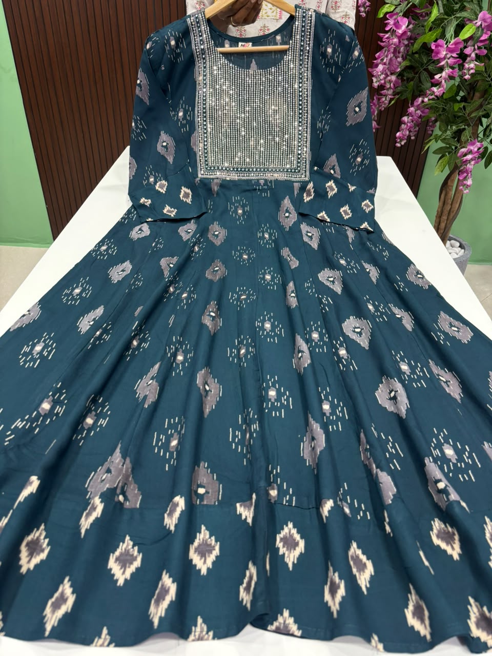 SS8657 Full Length Flared Anarkali