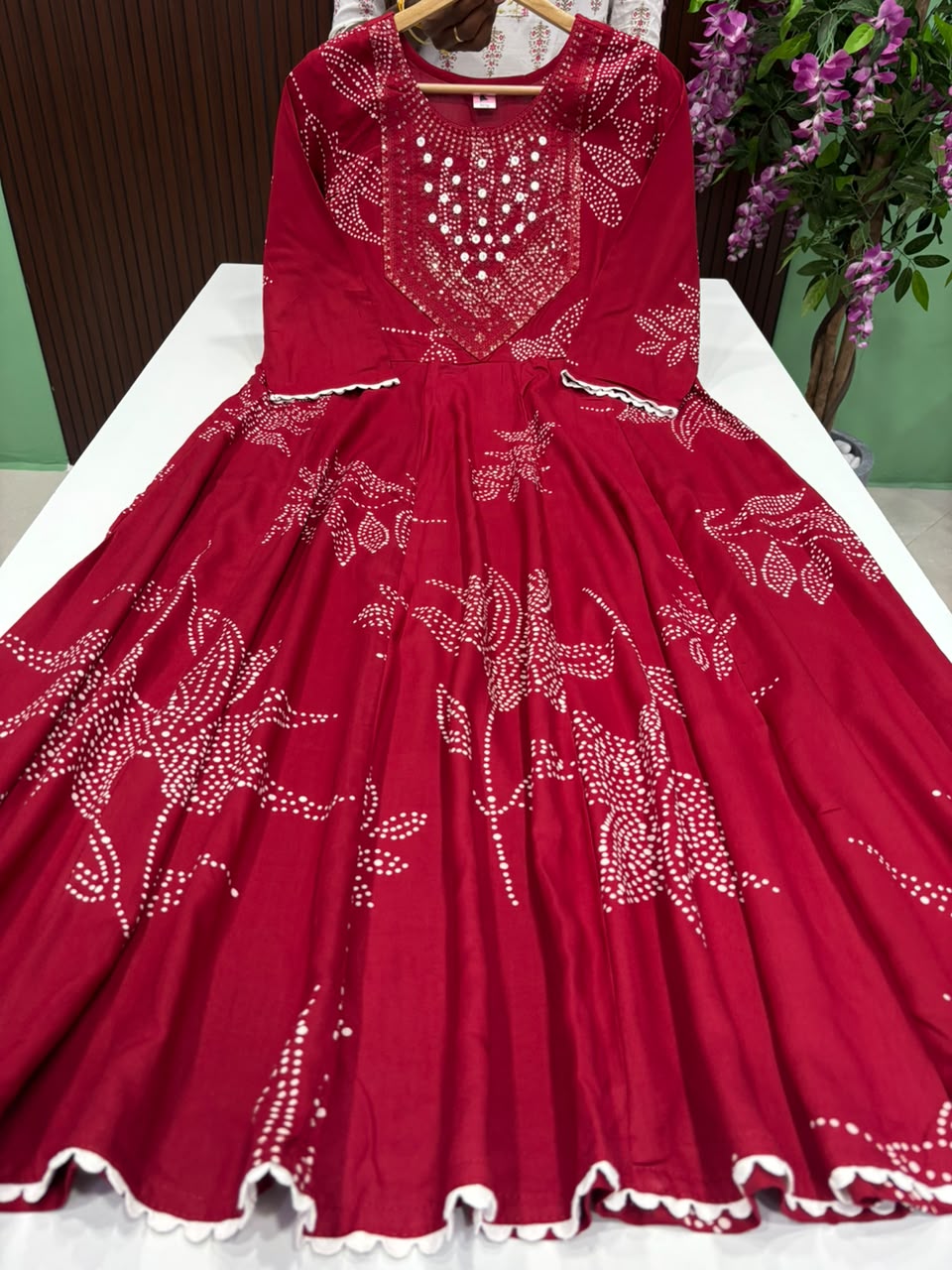 SS8658 Full Length Flared Anarkali