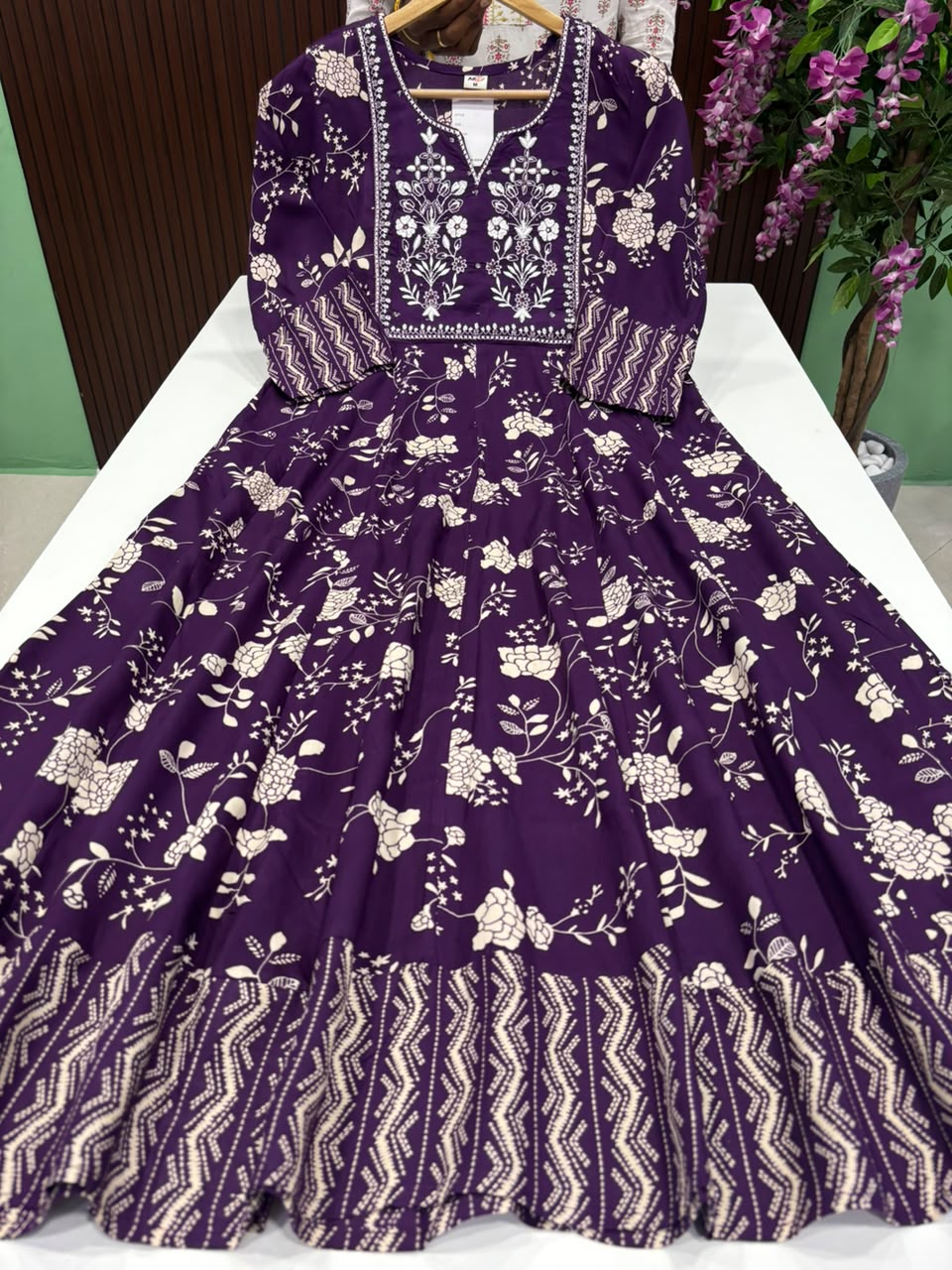 SS8659 Full Length Flared Anarkali