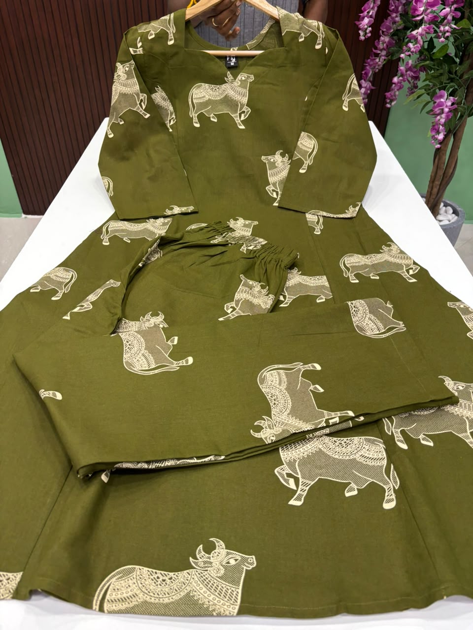SS8701 Premium Dabu Cotton Co-ord Set
