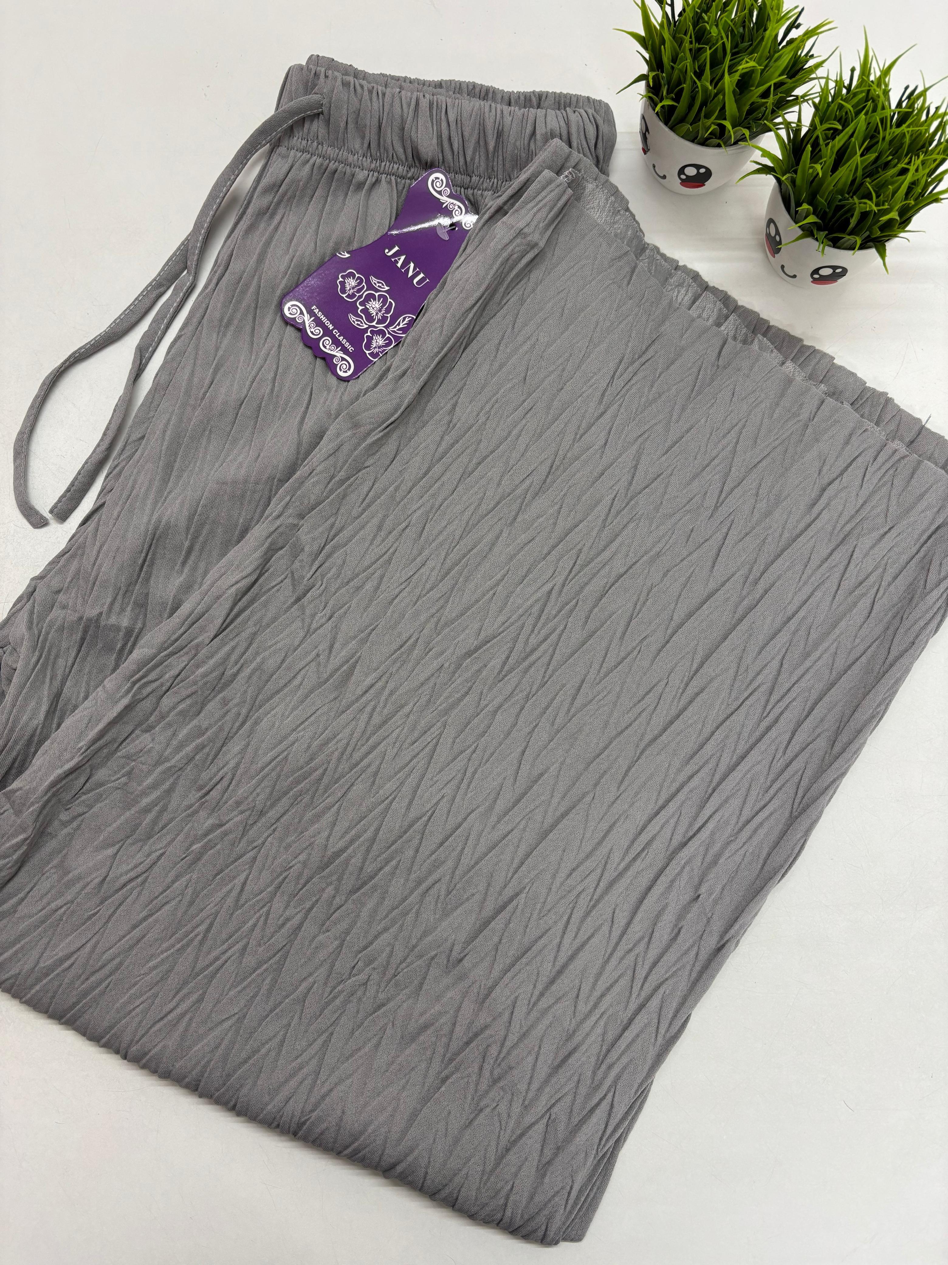 SS8841 Palazzo Pants - GREY