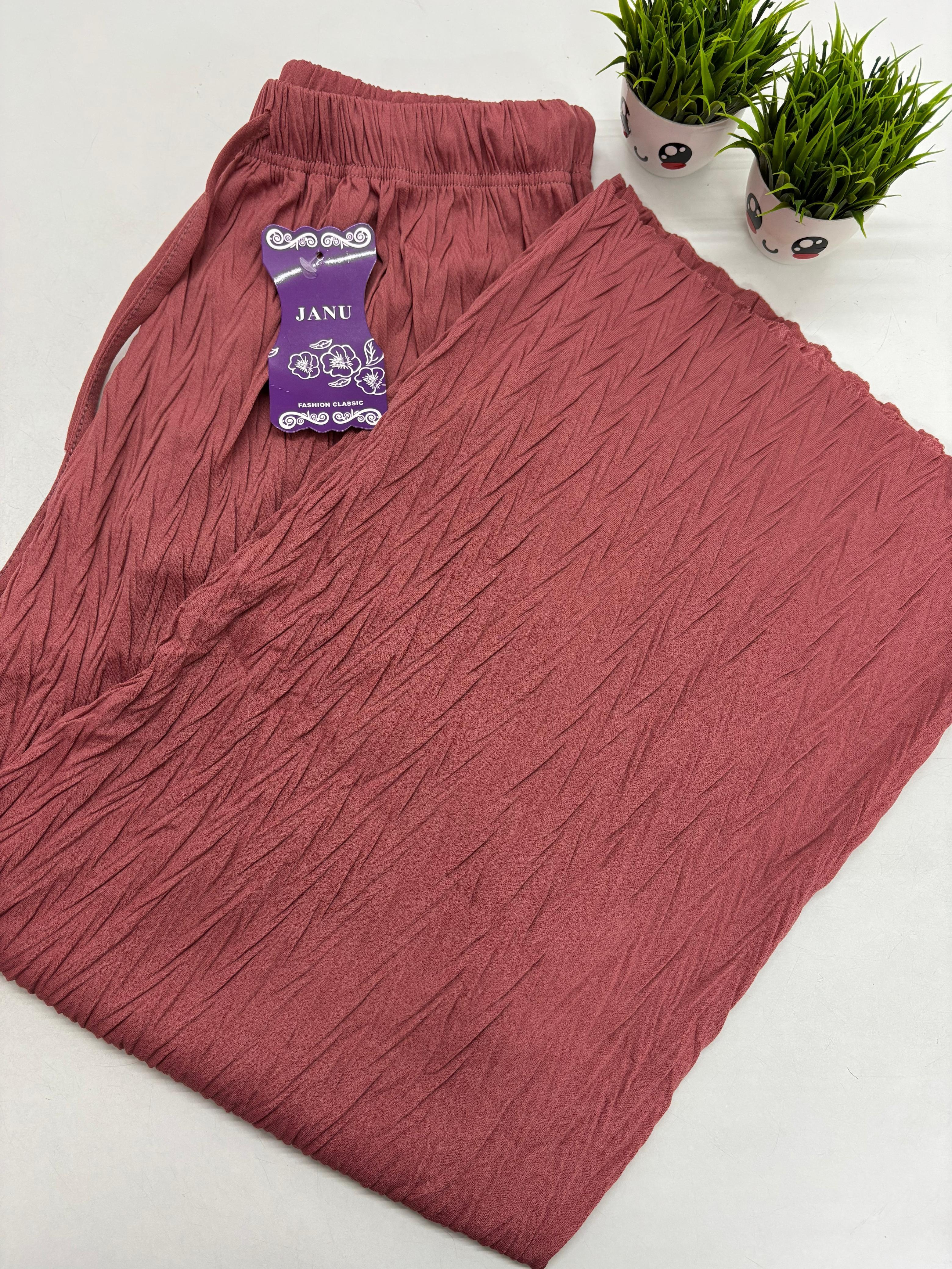 SS8839 Palazzo Pants - PEACH