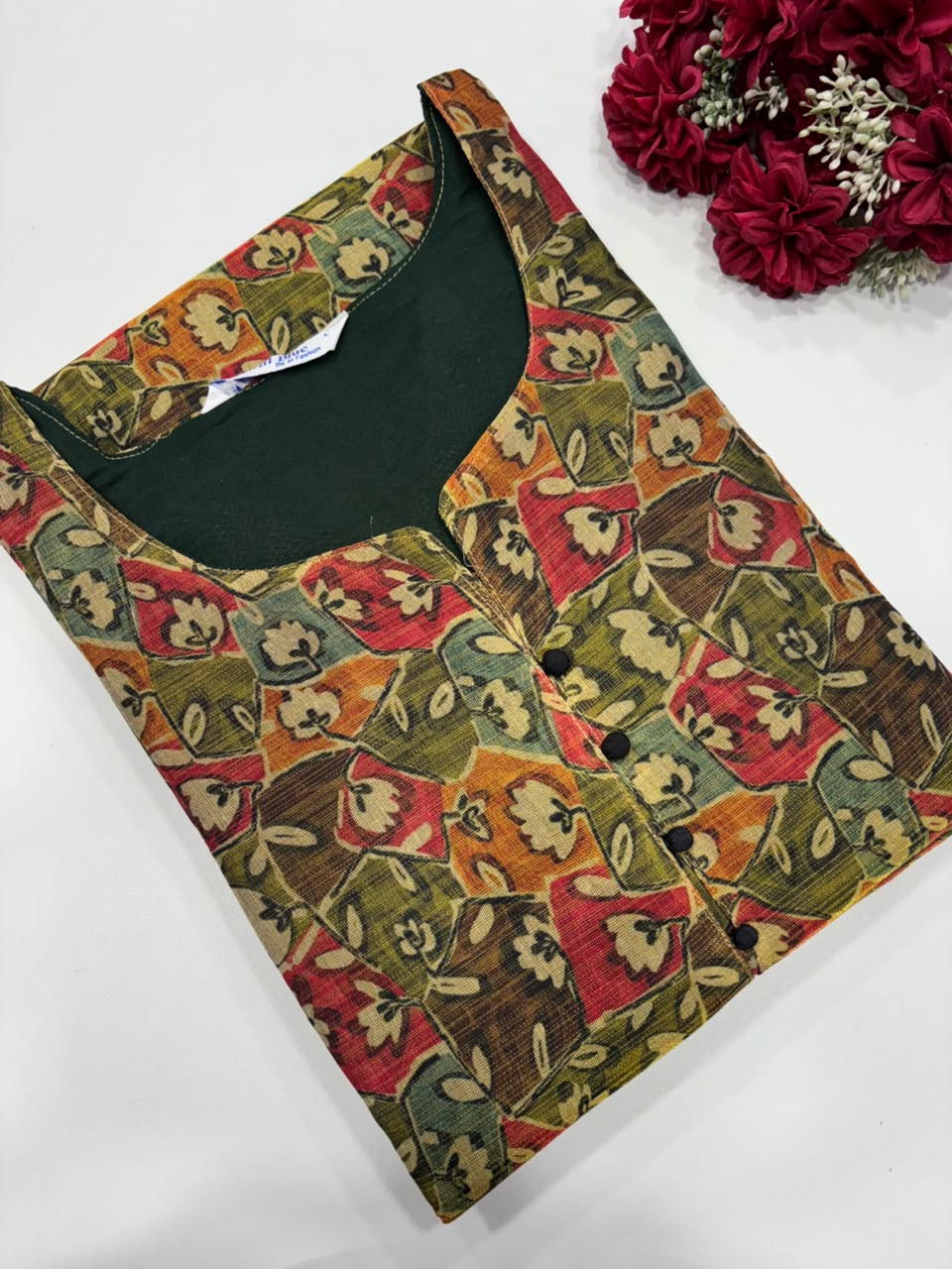 SS8885 Premium Tissue Silk Kurti