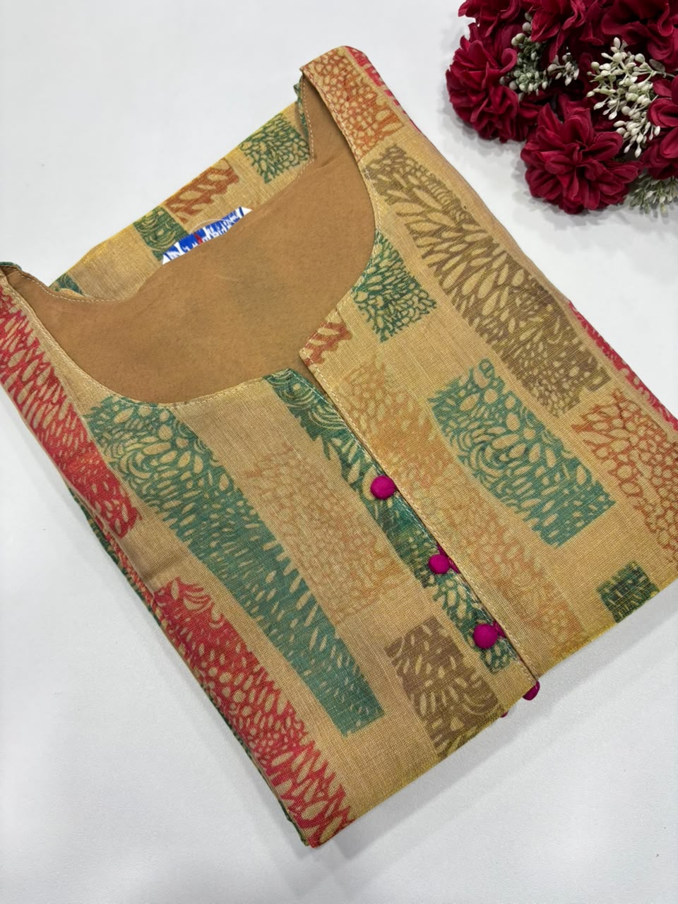 SS8881 Premium Tissue Silk Kurti