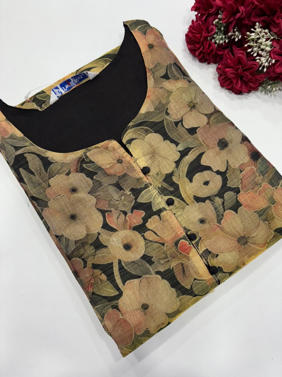 SS8879 Premium Tissue Silk Kurti