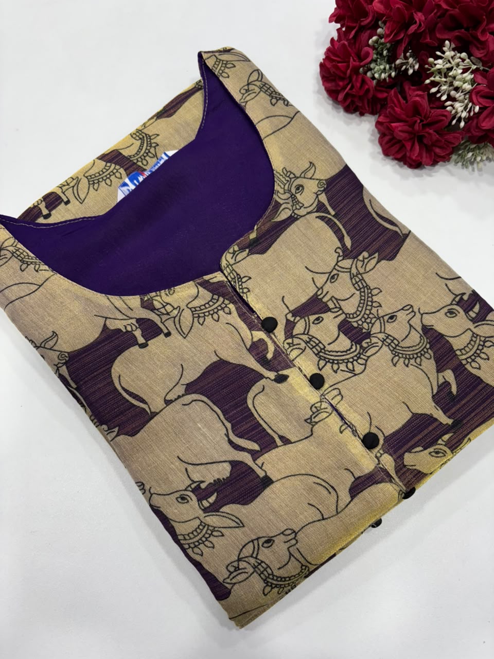 SS8878 Premium Tissue Silk Kurti