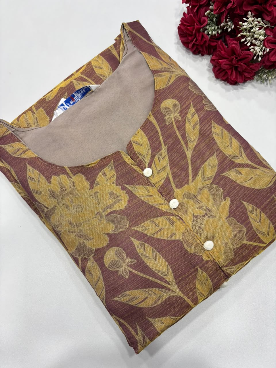 SS8875 Premium Tissue Silk Kurti