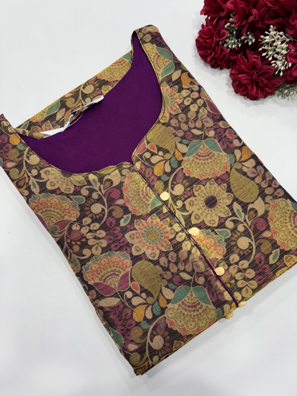 SS8871 Premium Tissue Silk Kurti
