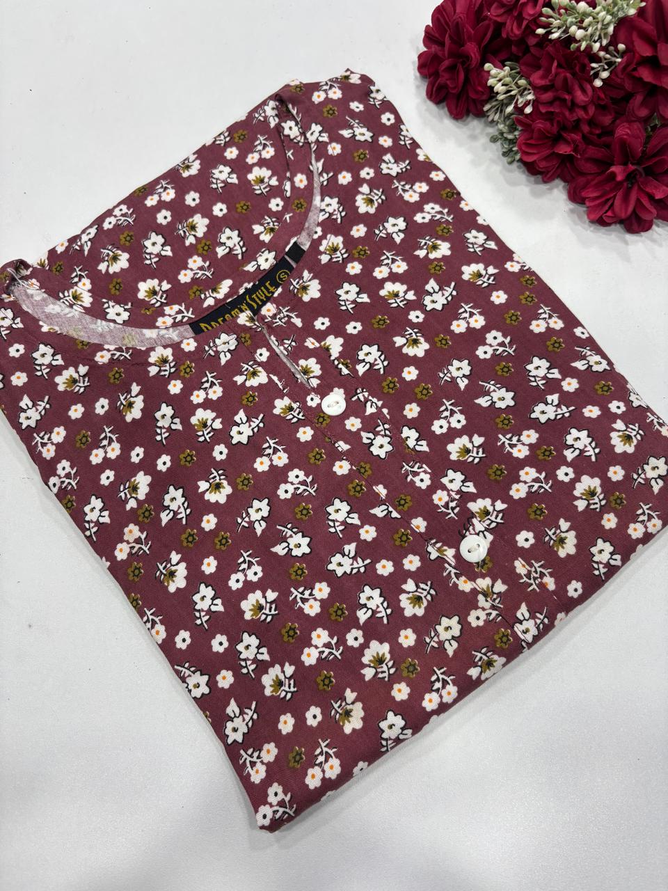 Regular Wear Side Open Kurti