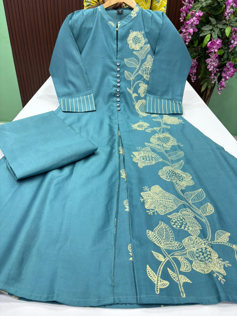 SS8893 Premium Vatican Silk Blend Co-ord Set