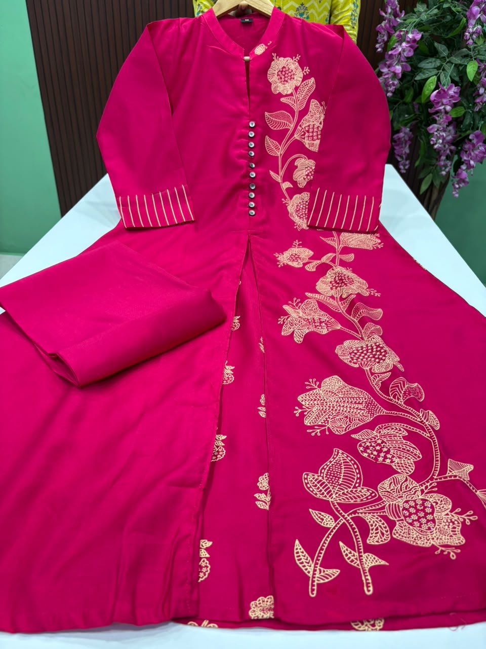 SS8896 Premium Vatican Silk Blend Co-ord Set
