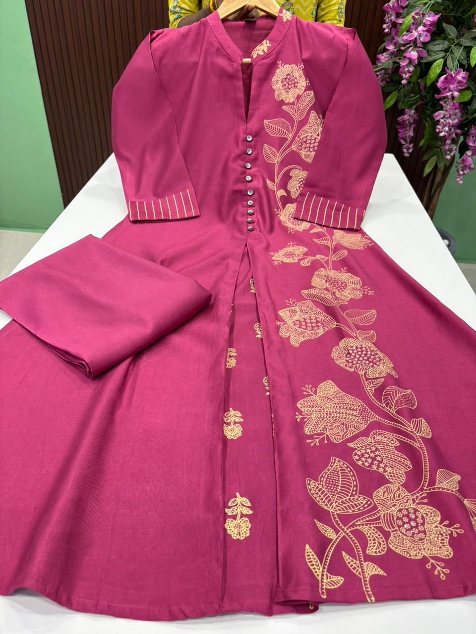 SS8898 Premium Vatican Silk Blend Co-ord Set