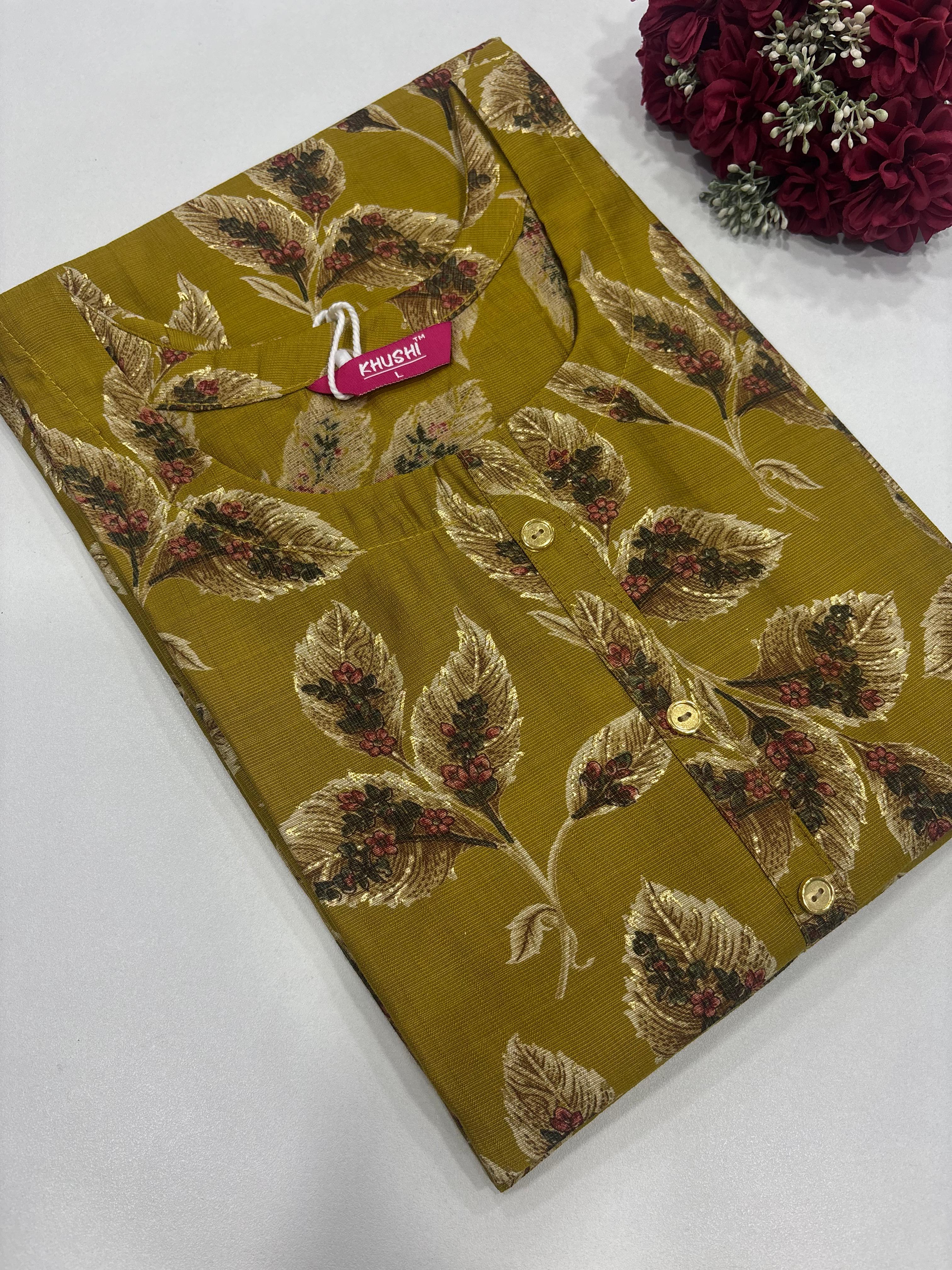 SS8926 Elegant Office Wear Vatican Silk Kurti