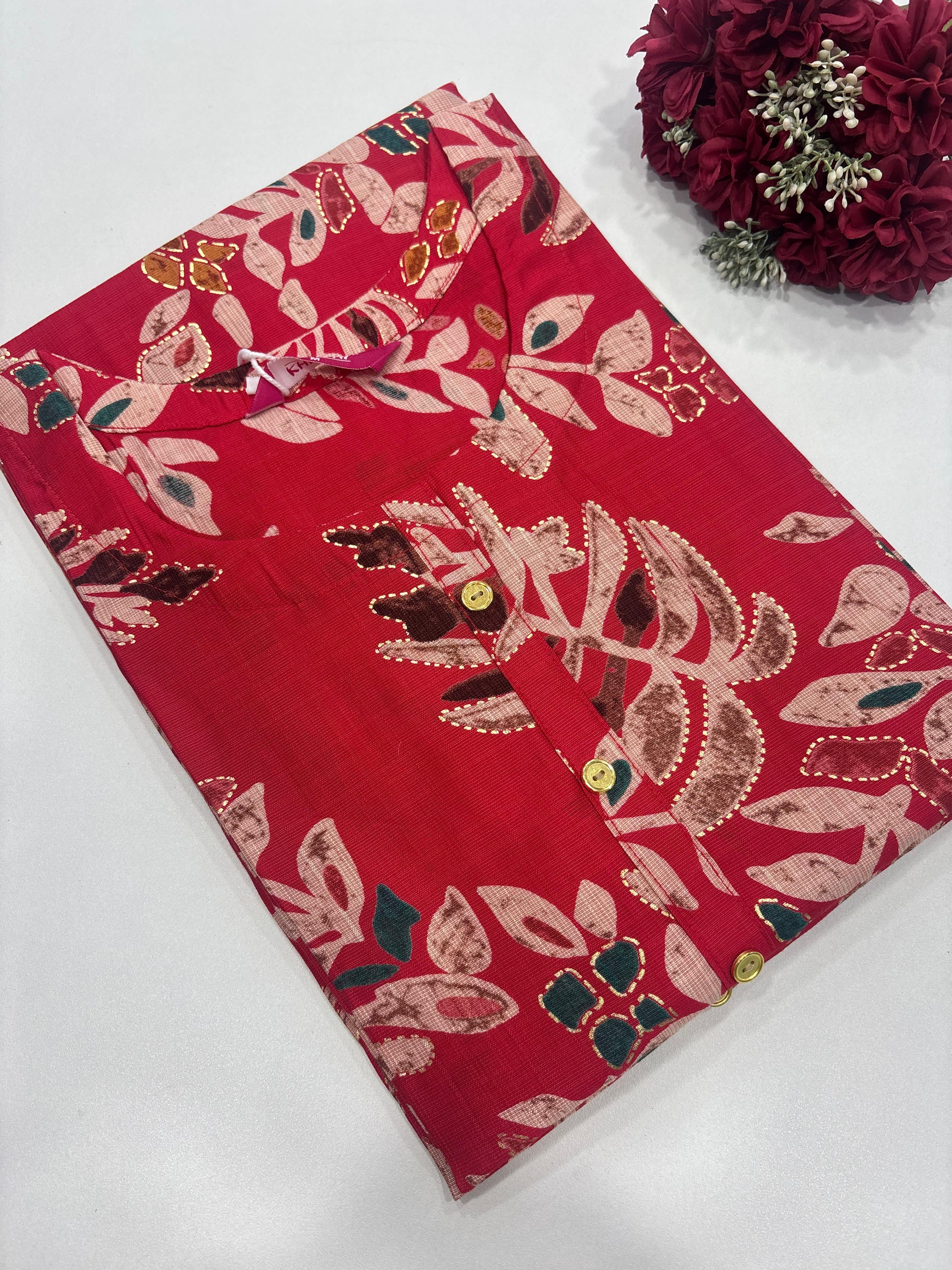 SS8930 Elegant Office Wear Vatican Silk Kurti