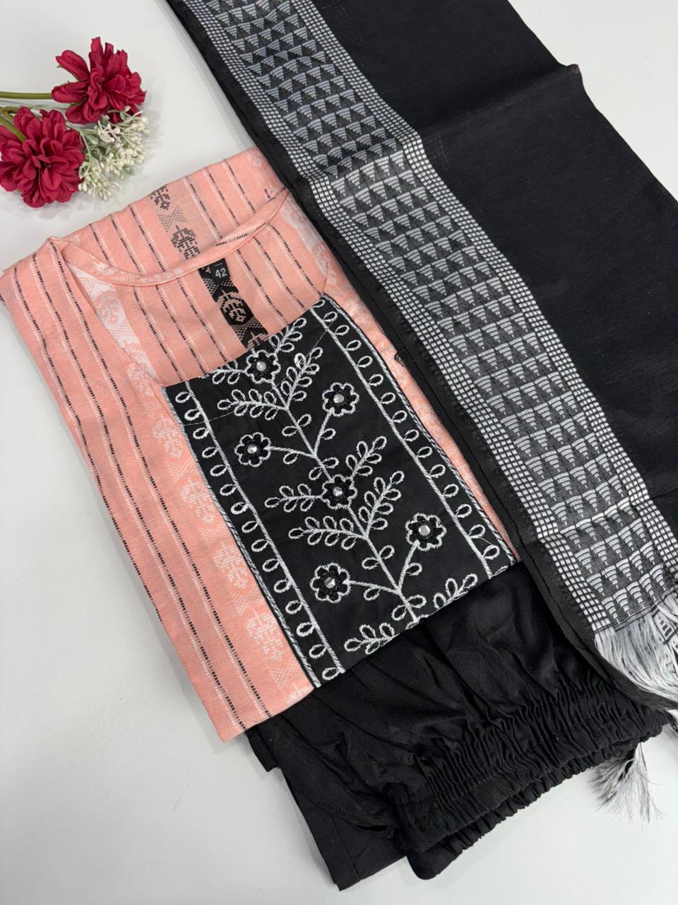 SS8992 Handloom Cotton Salwar Set