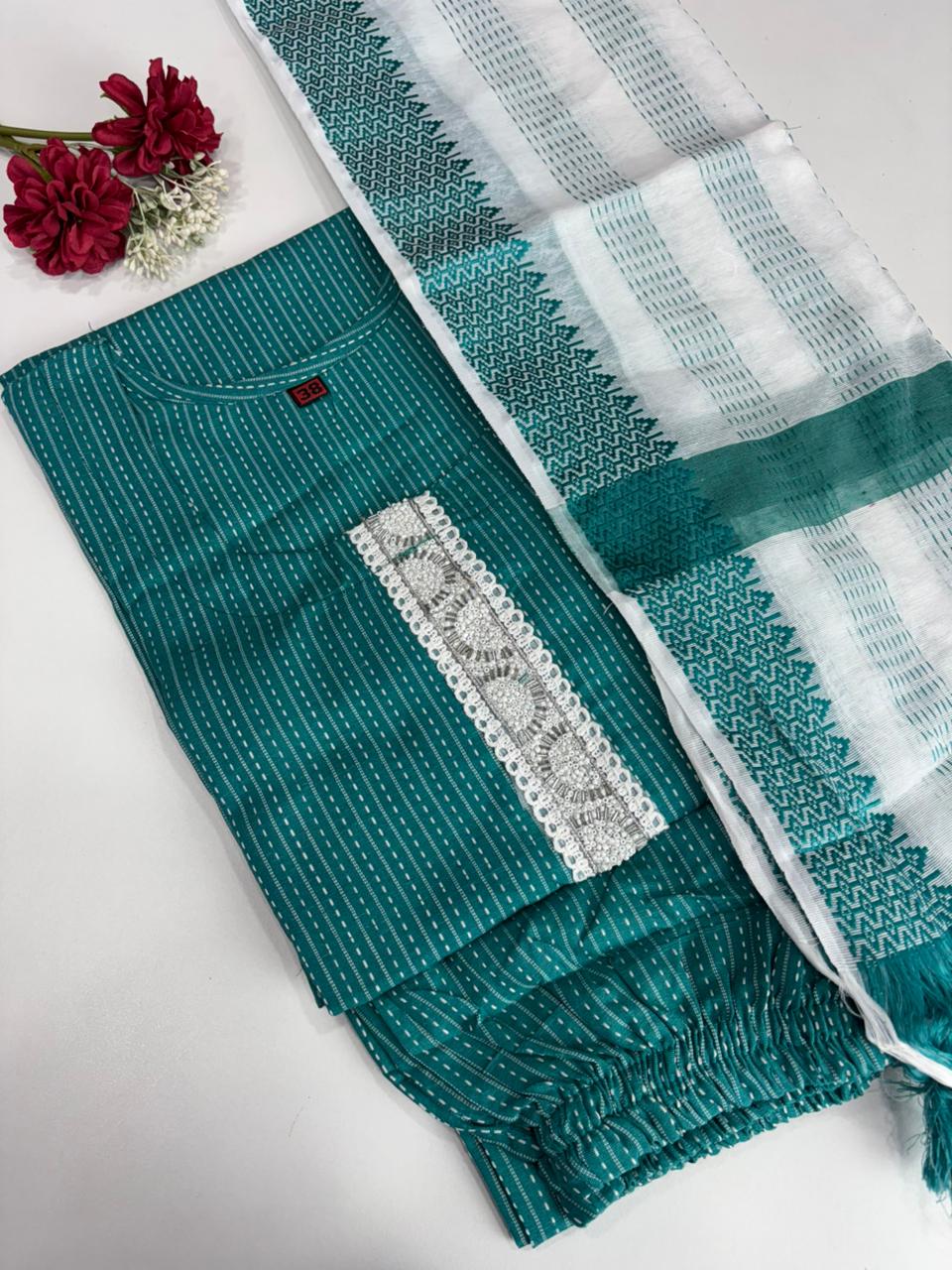 SS8999 Handloom Cotton Salwar Set