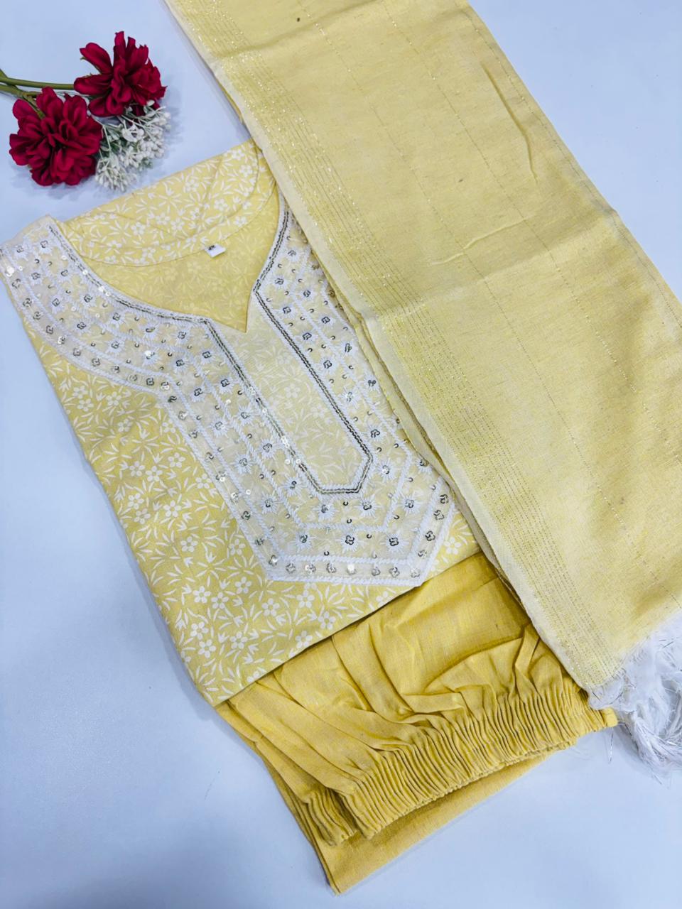 SS8997 Handloom Cotton Salwar Set