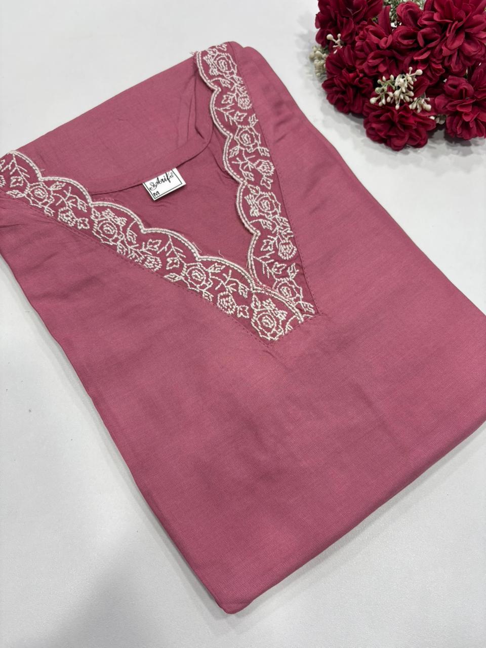 SS9010 Elegant Office Wear Rayon Kurti