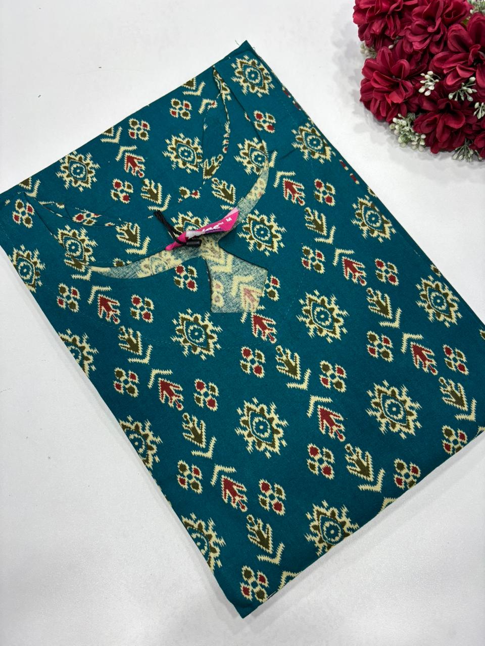 SS9137 Office Wear Cotton Kurti