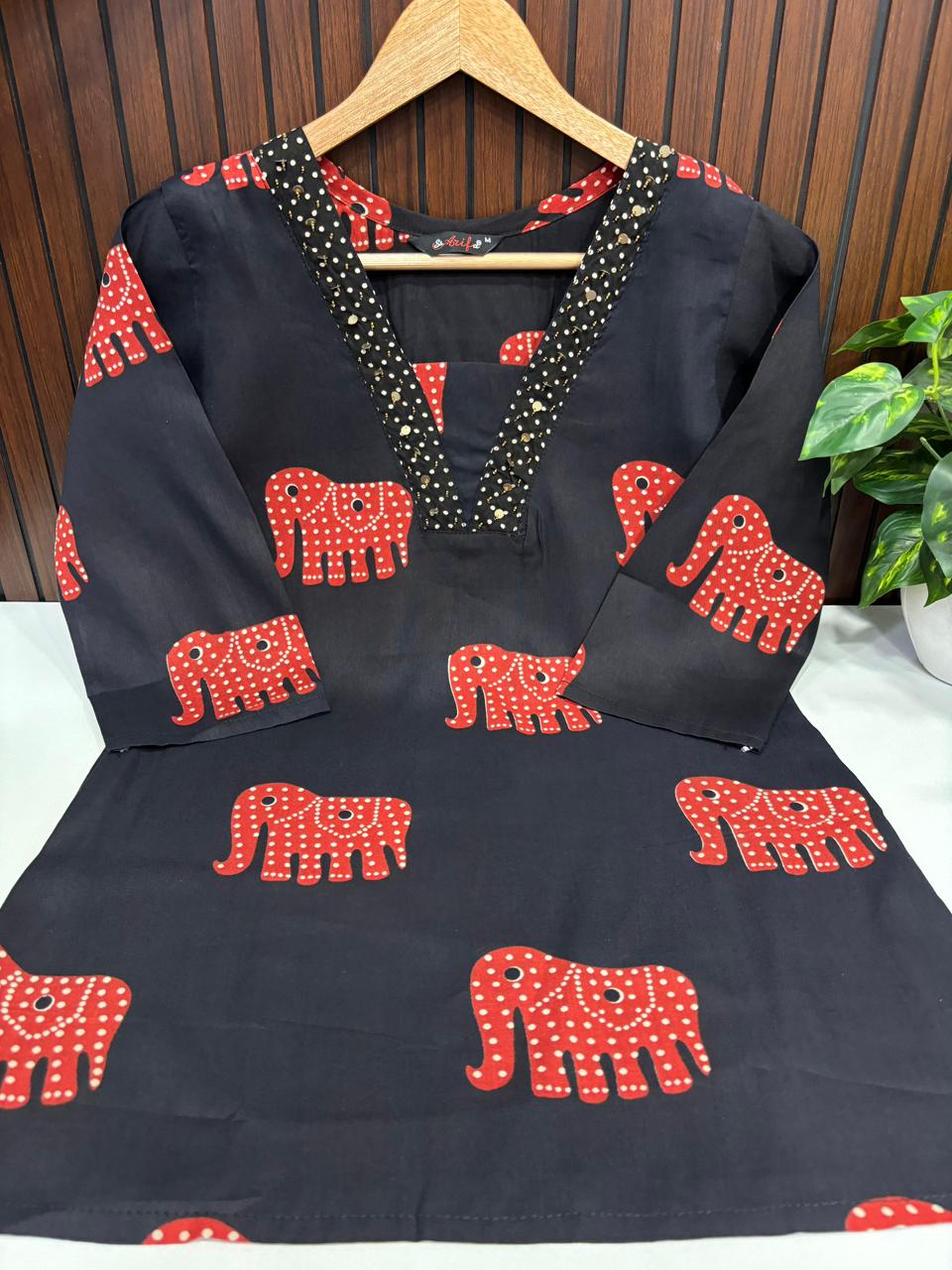 SS9128 Trendy Ethnic Short Kurti