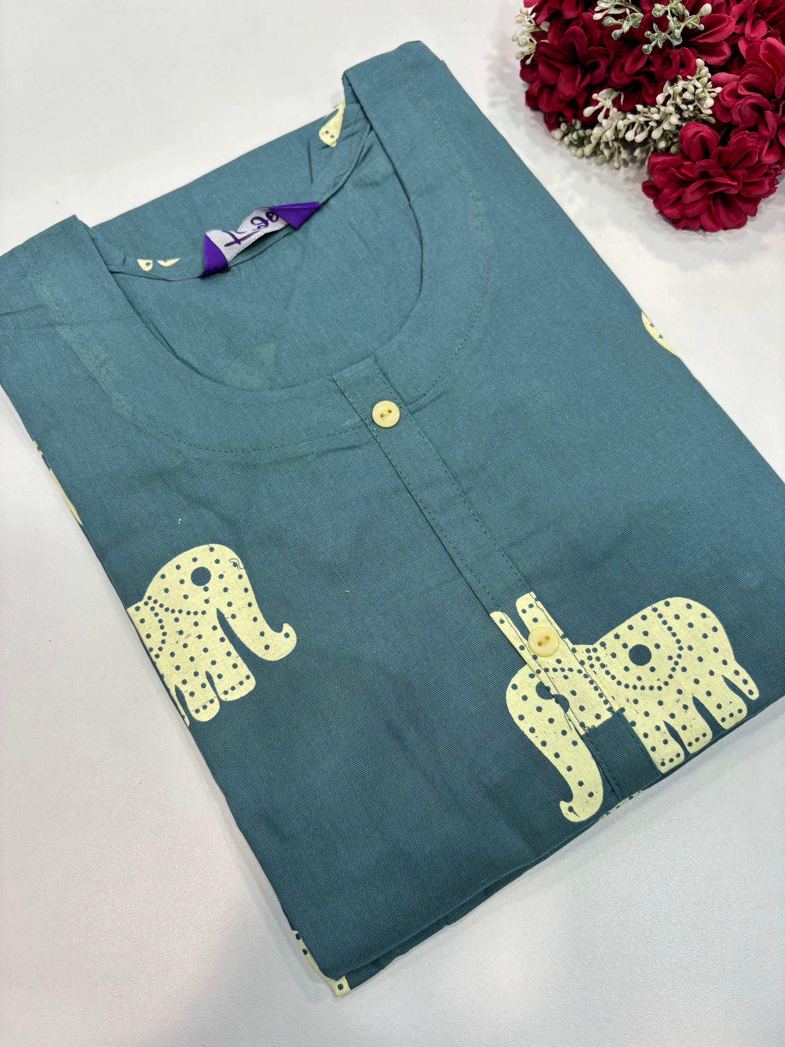 SS9178 Regular Wear Cotton Kurti