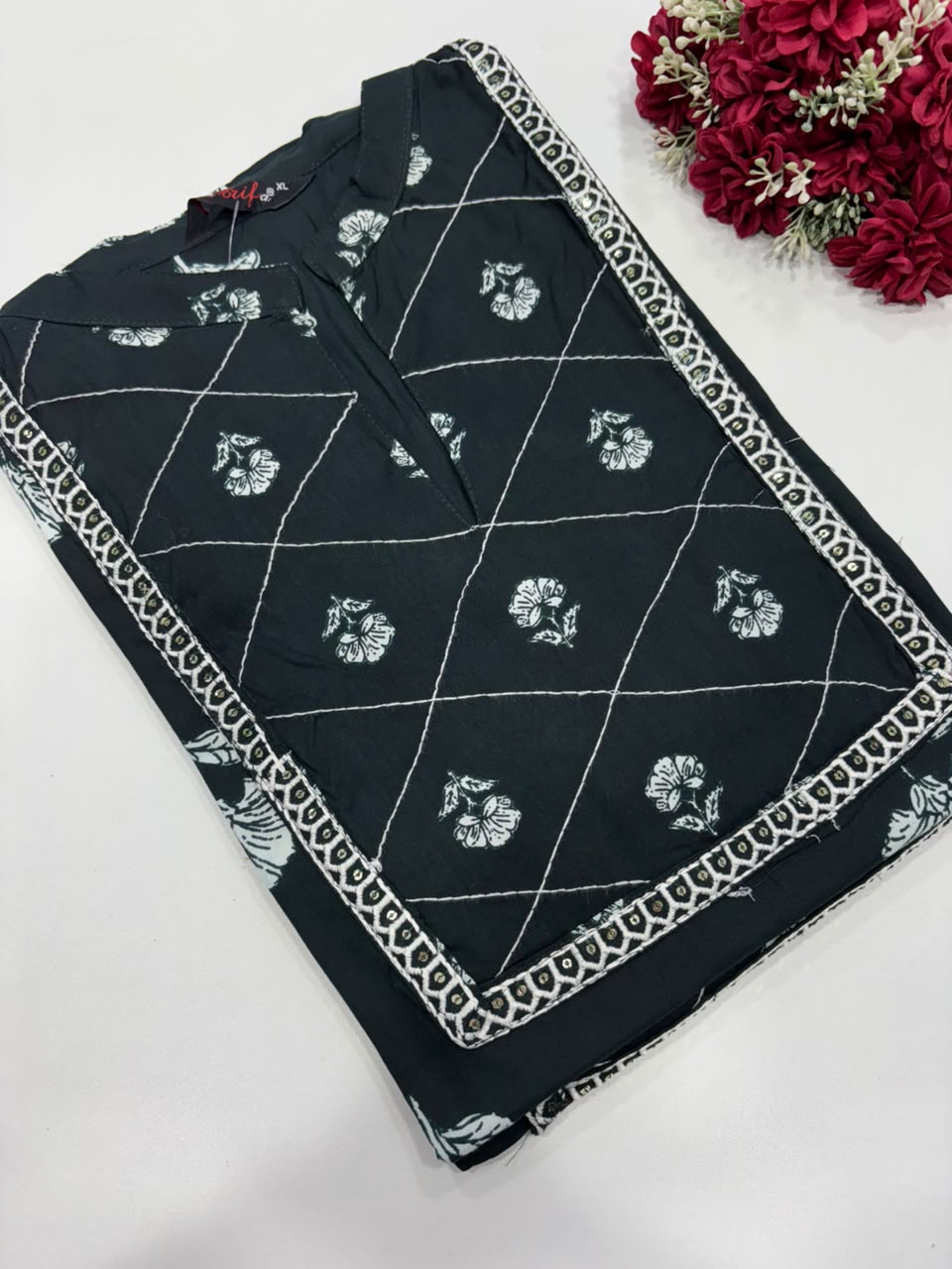 SS9214 Elegant Office Wear Rayon Kurti