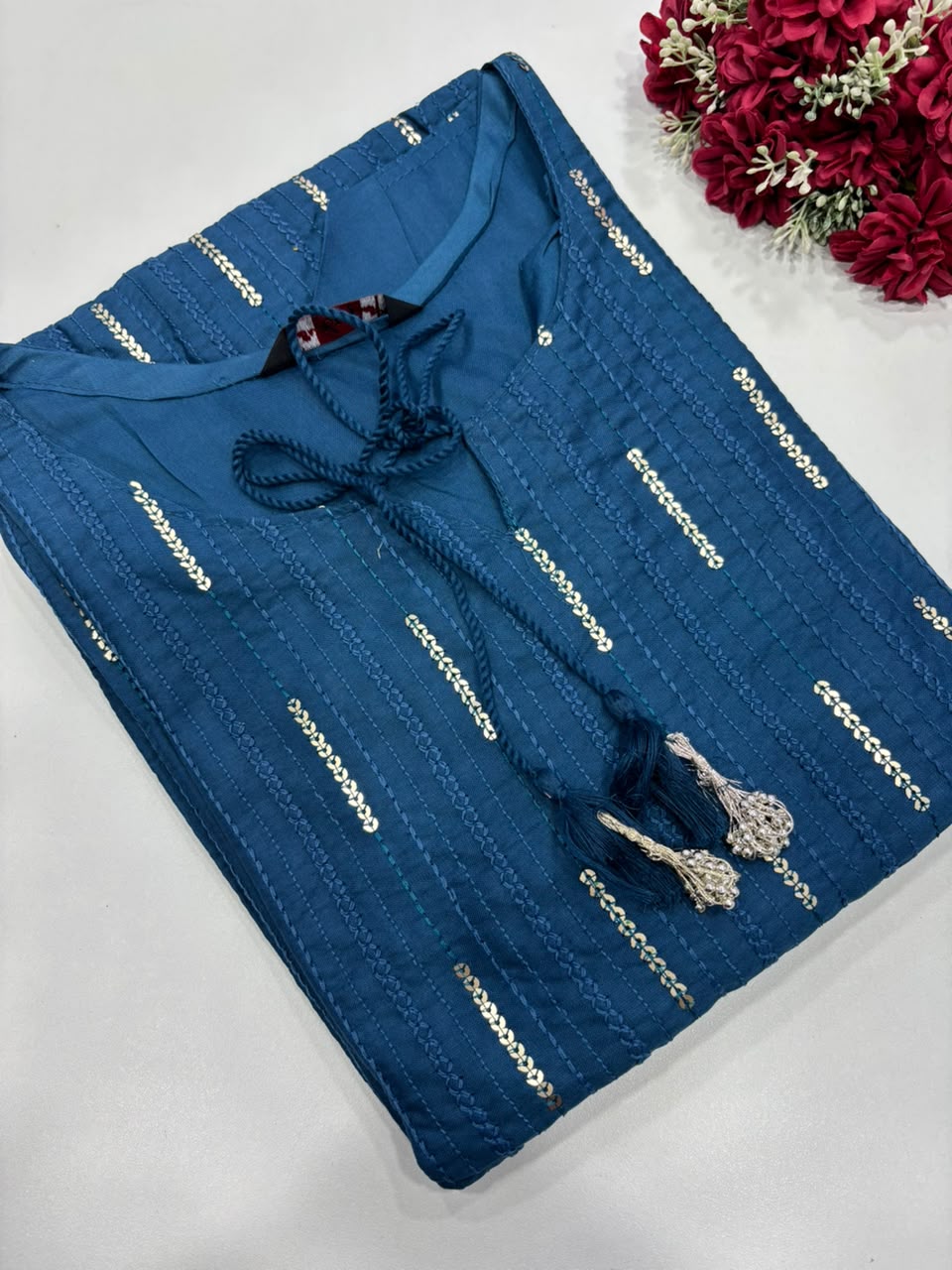 SS9215 Elegant Office Wear Rayon Kurti