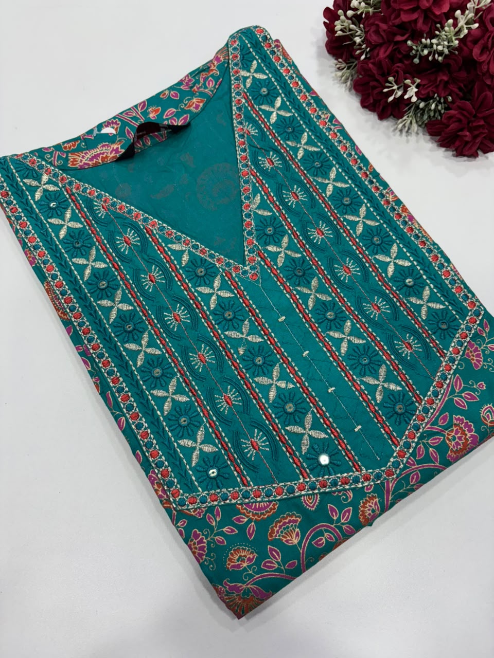 SS9217  Elegant Office Wear Kurti