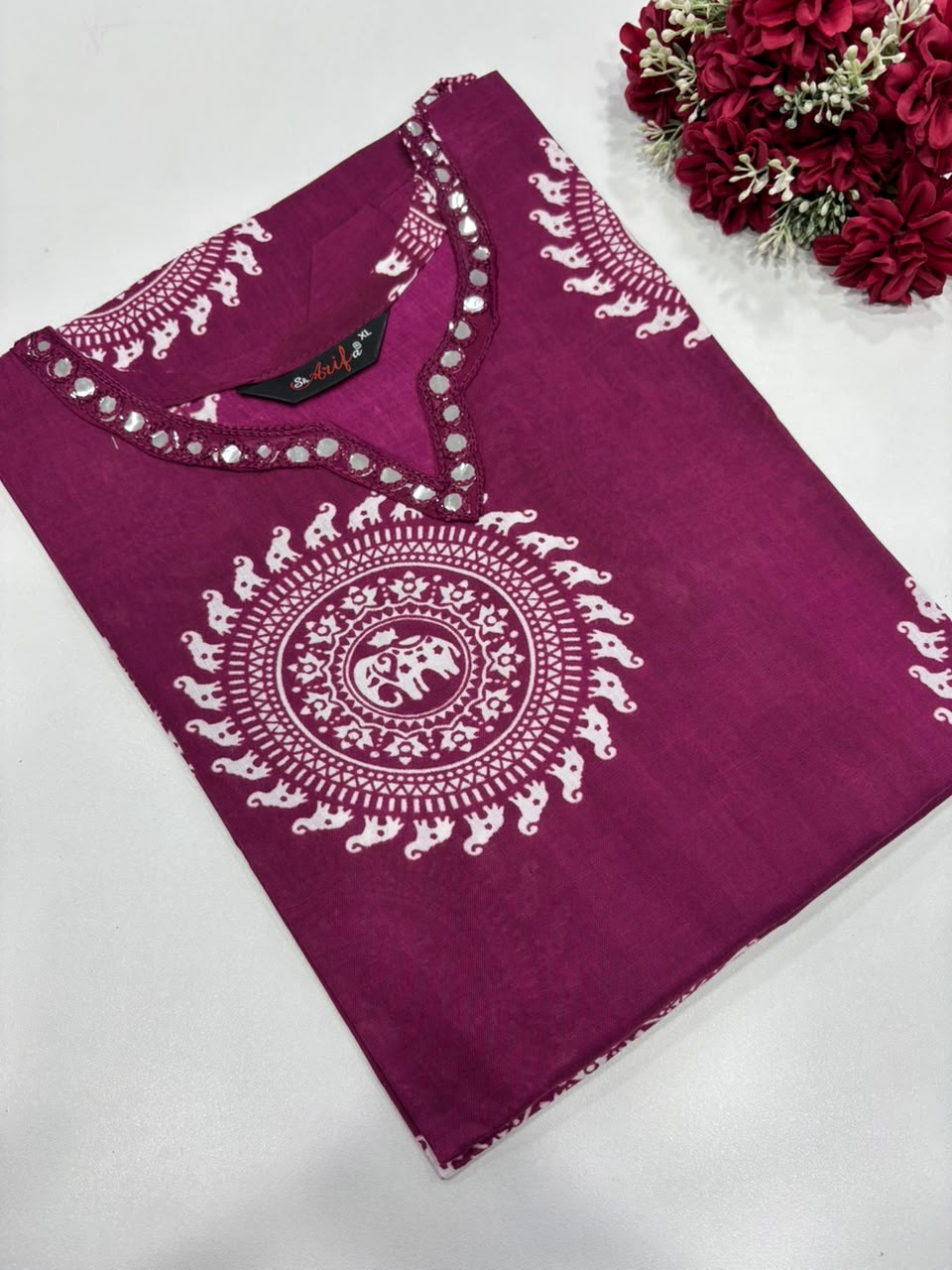 SS9221  Elegant Office Wear Kurti