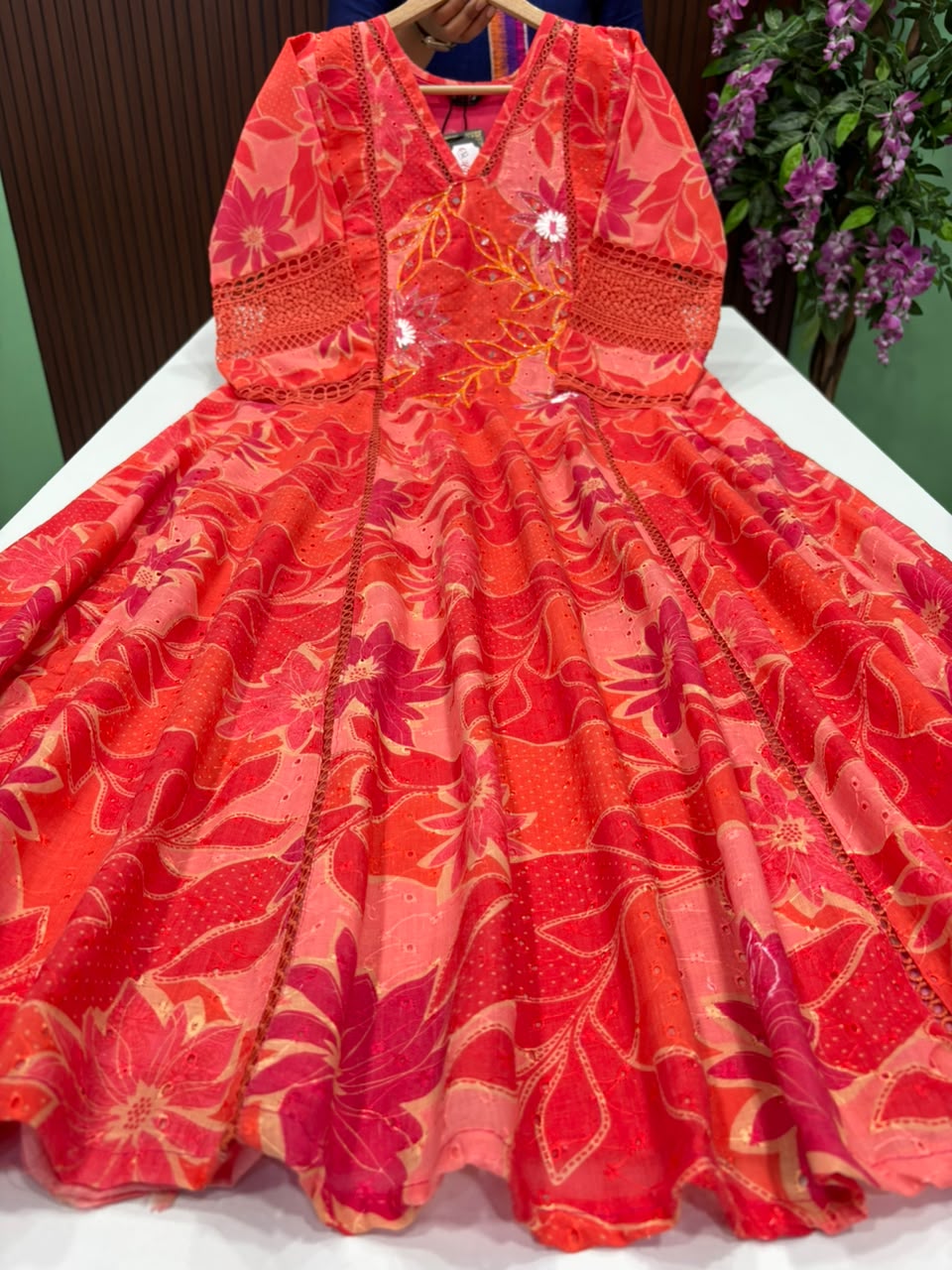 SS9547 Beautiful Hakoba Cotton Maxi