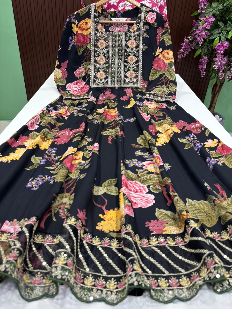 SS9271 Full Length Flared Anarkali
