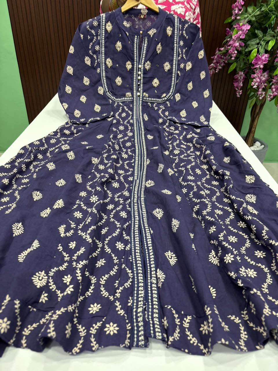 SS9273 Full Length Cotton Anarkali
