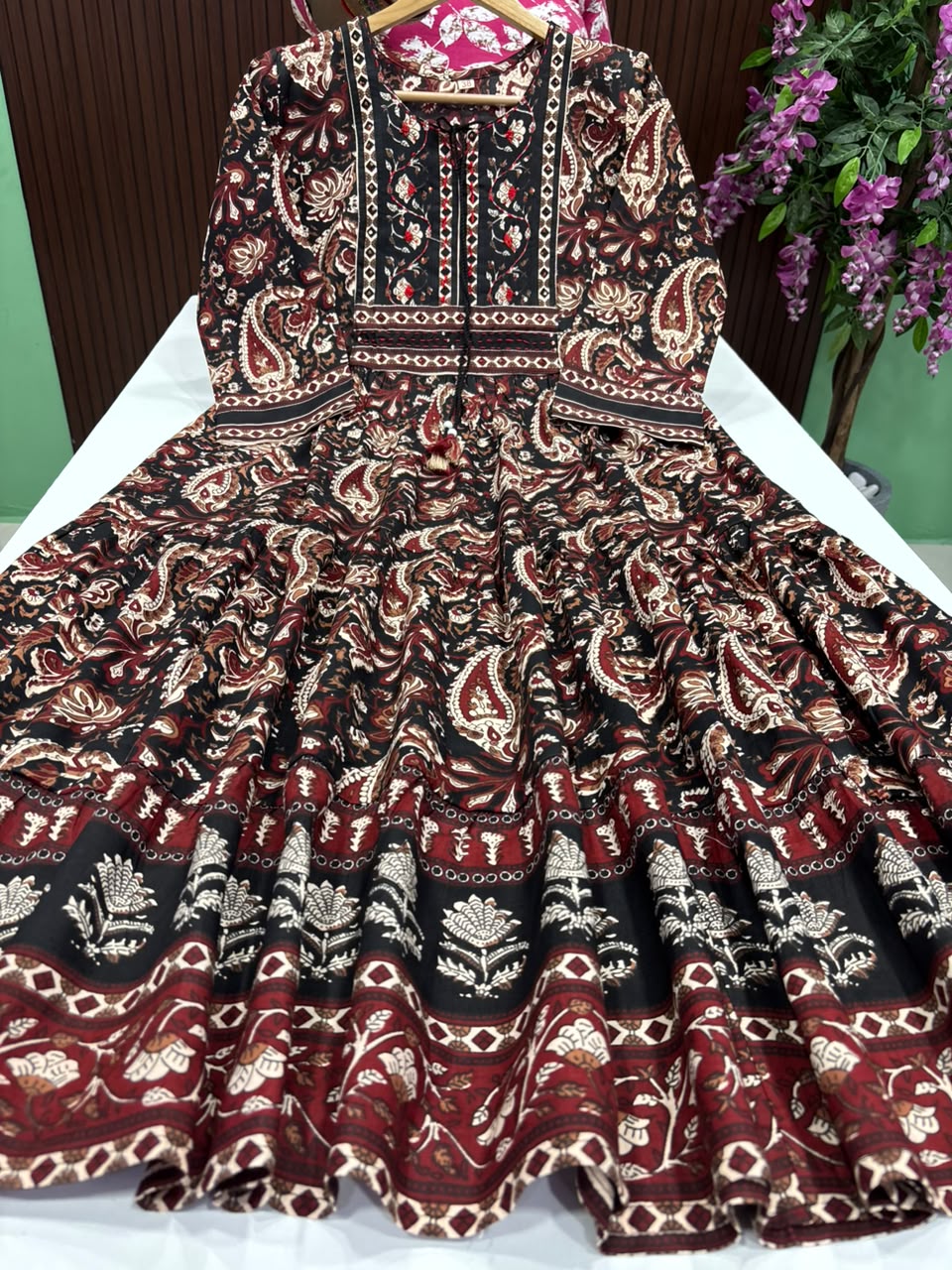 SS9274 Full Length Flared Anarkali