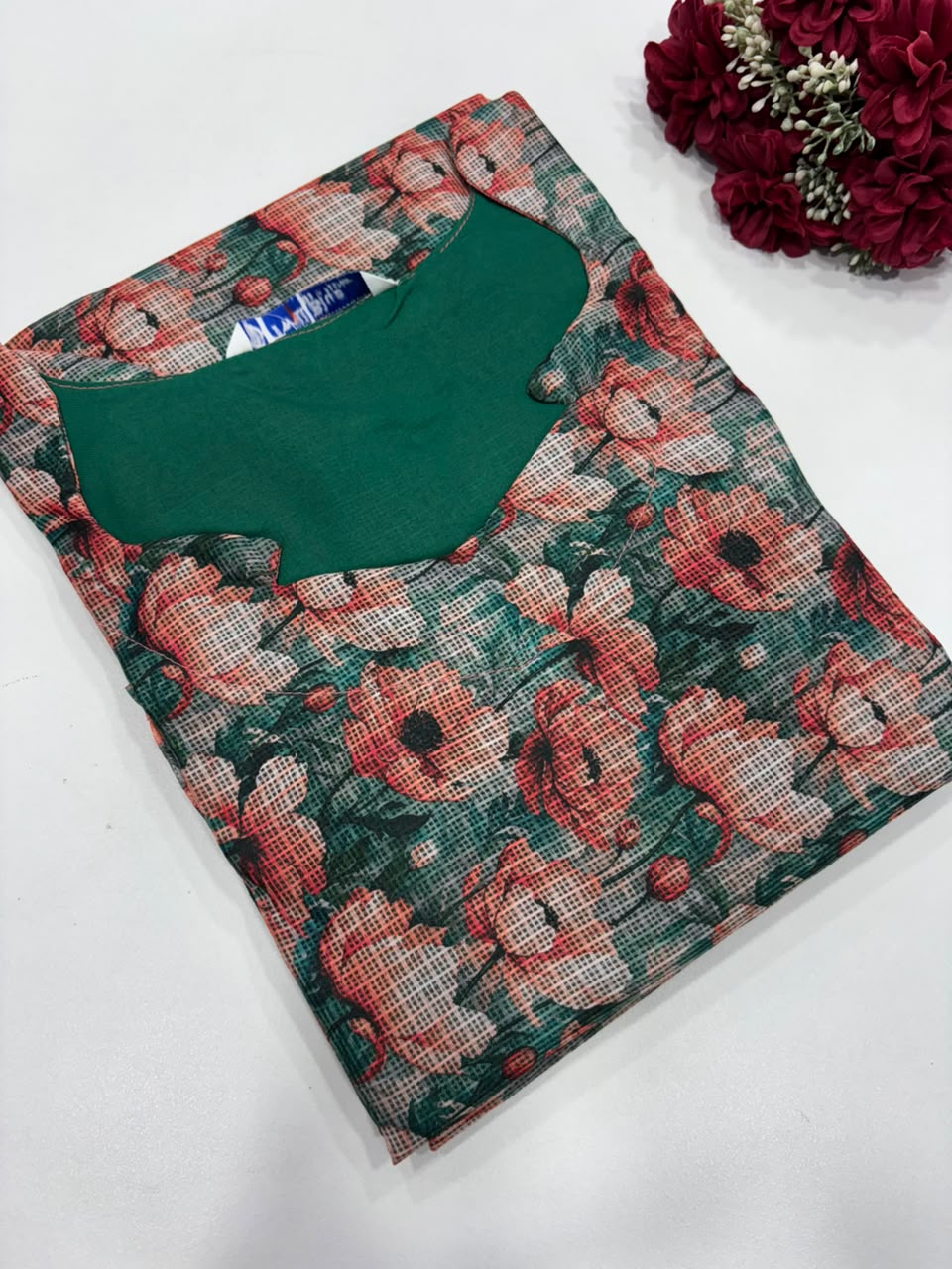 SS9275 Kota Cotton Floral Printed Kurti