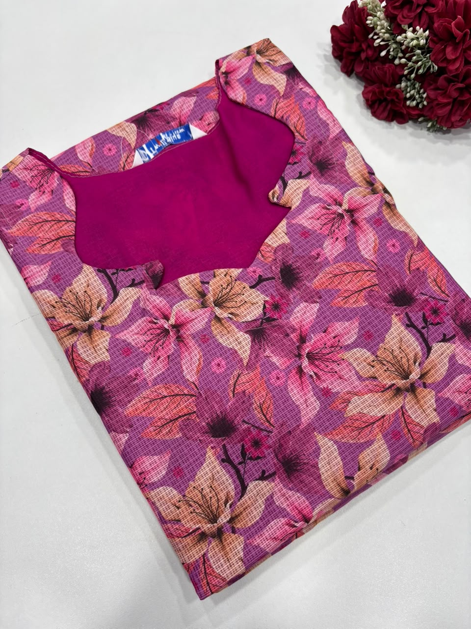 SS9279 Kota Cotton Floral Printed Kurti