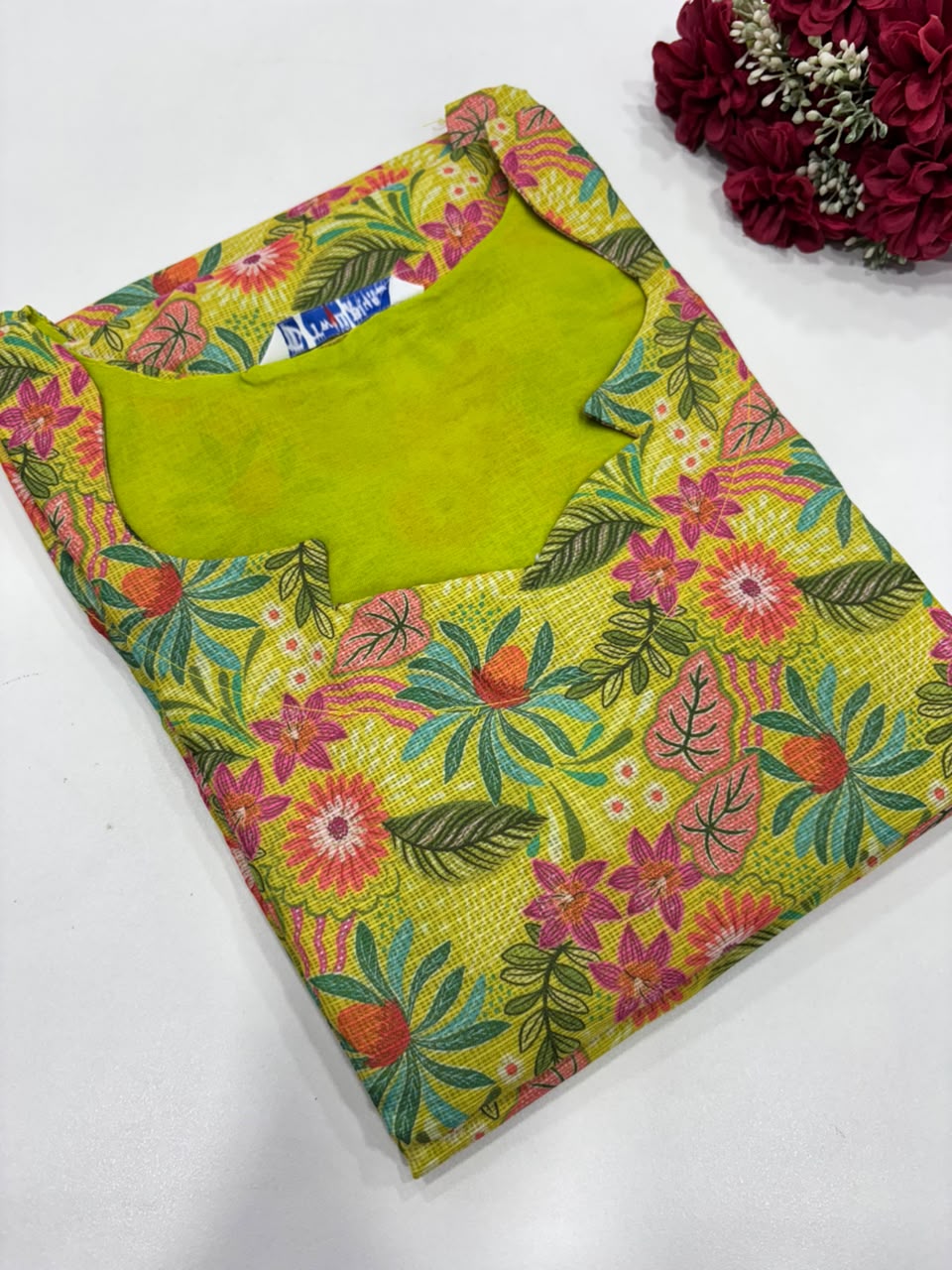 SS9278 Kota Cotton Floral Printed Kurti