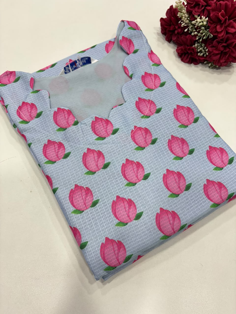 SS9283 Kota Cotton Floral Printed Kurti