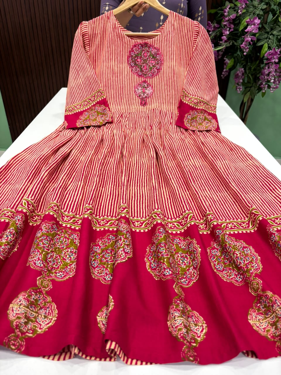 SS9383 Elegant Rayon Frock