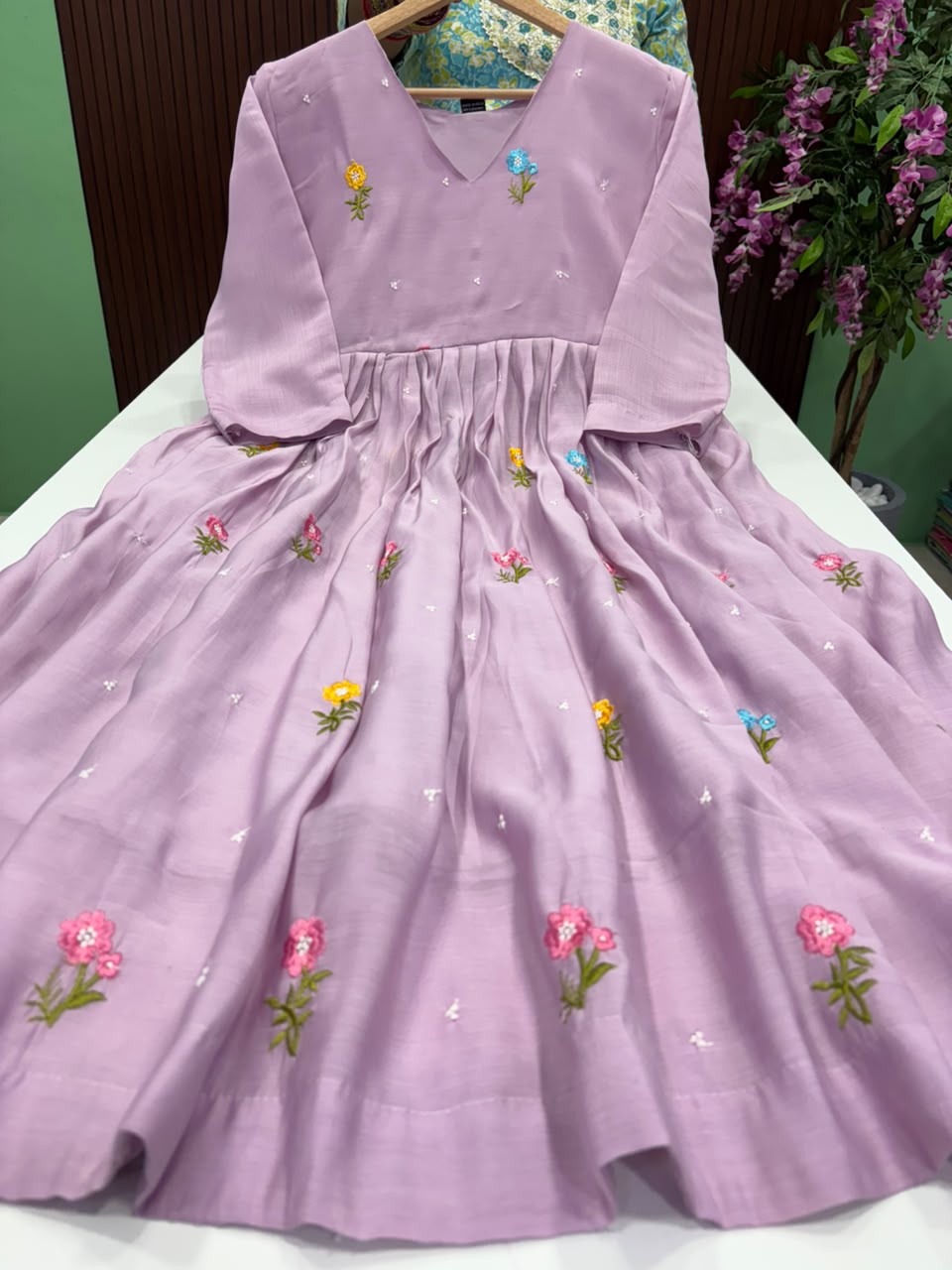 SS9434 Premium Mul Chanderi Maxi