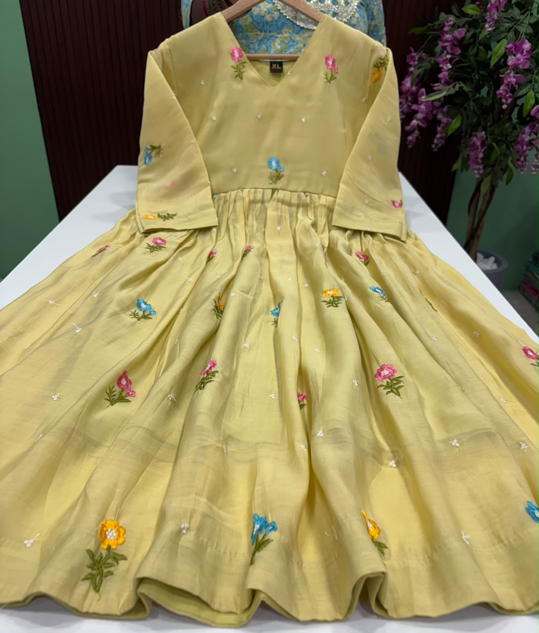 SS9437 Premium Mul Chanderi Maxi