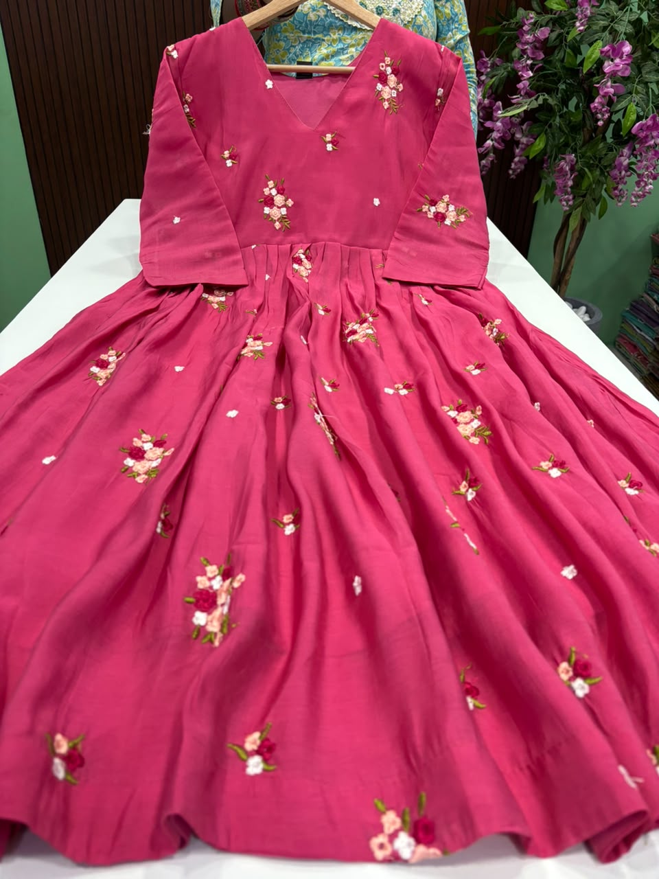 SS9432 Premium Mul Chanderi Maxi
