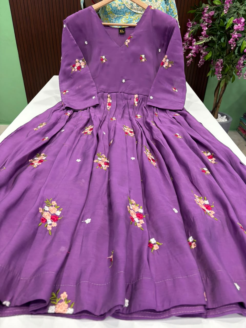 SS9431 Premium Mul Chanderi Maxi