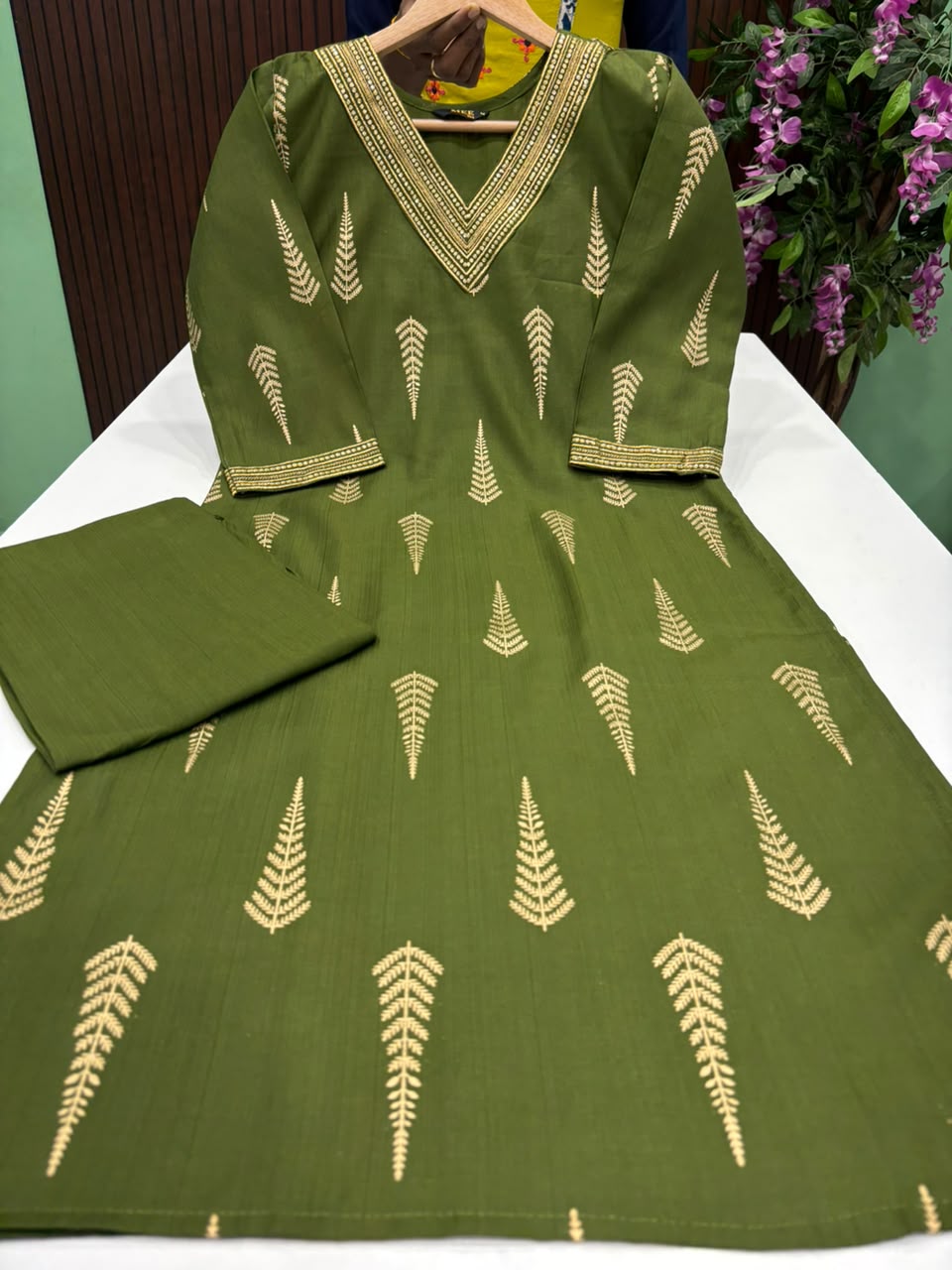 SS9479 Vatican Silk Co-ord Set