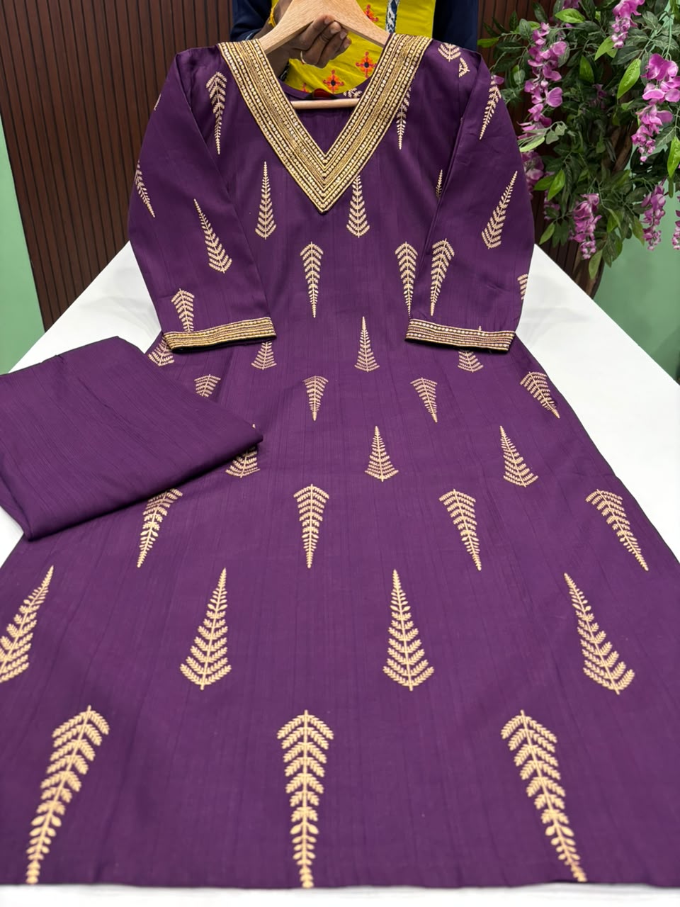 SS9478 Vatican Silk Co-ord Set