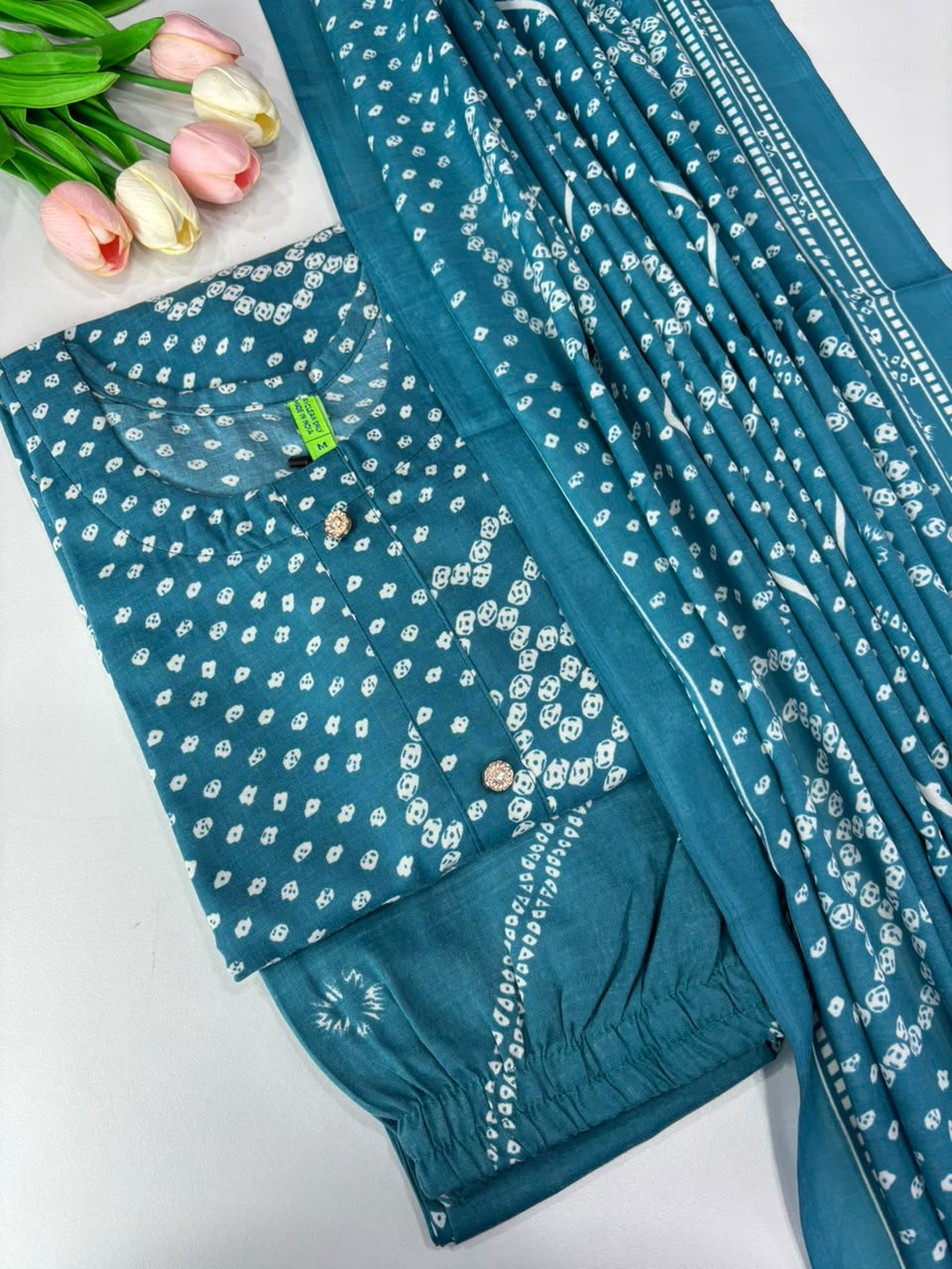SS9494 Women’s Blended Cotton Salwar Set