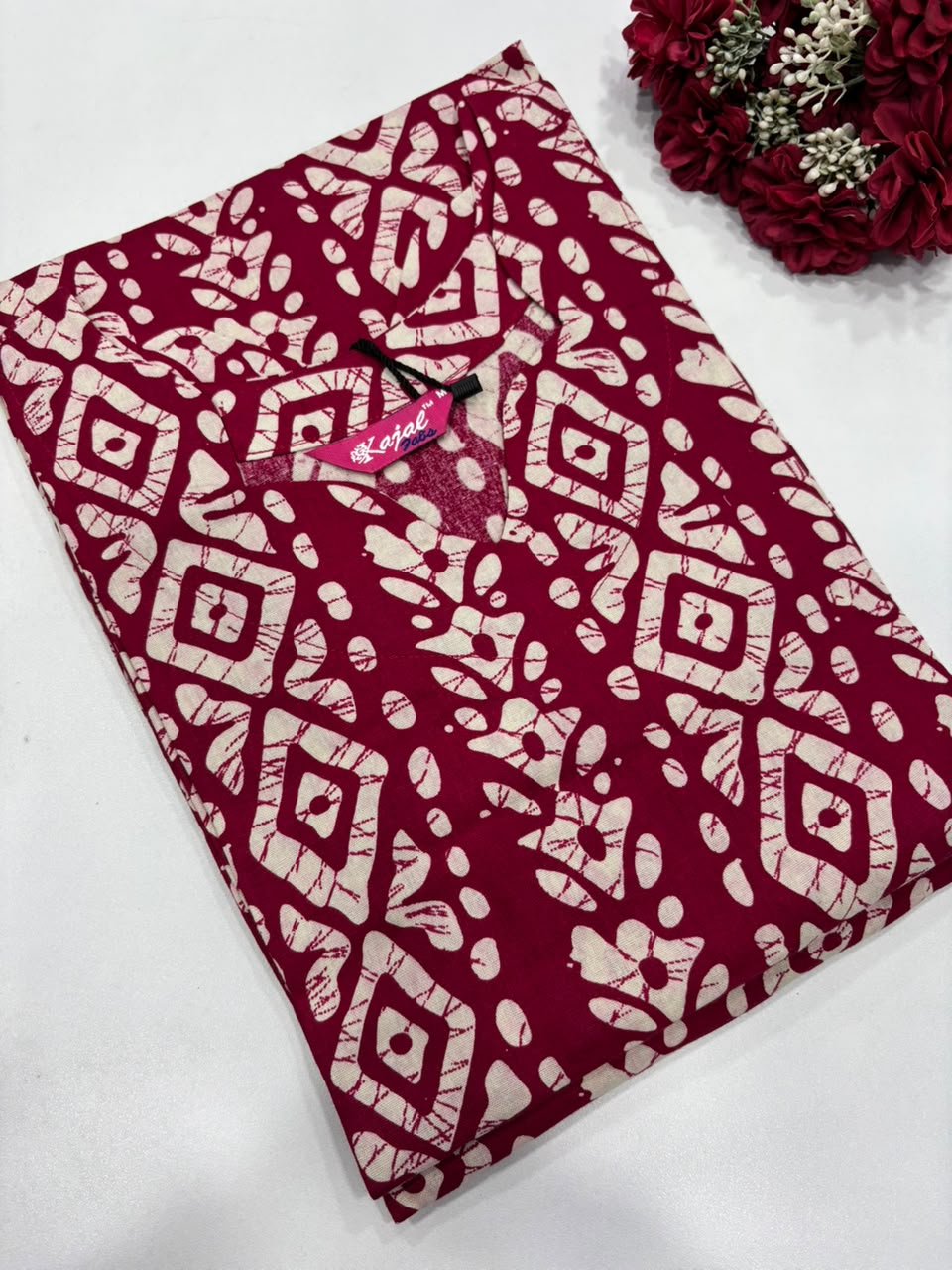 SS9522 Office Wear Cotton Kurti