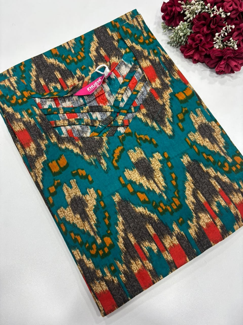 SS9525 Office Wear Cotton Kurti