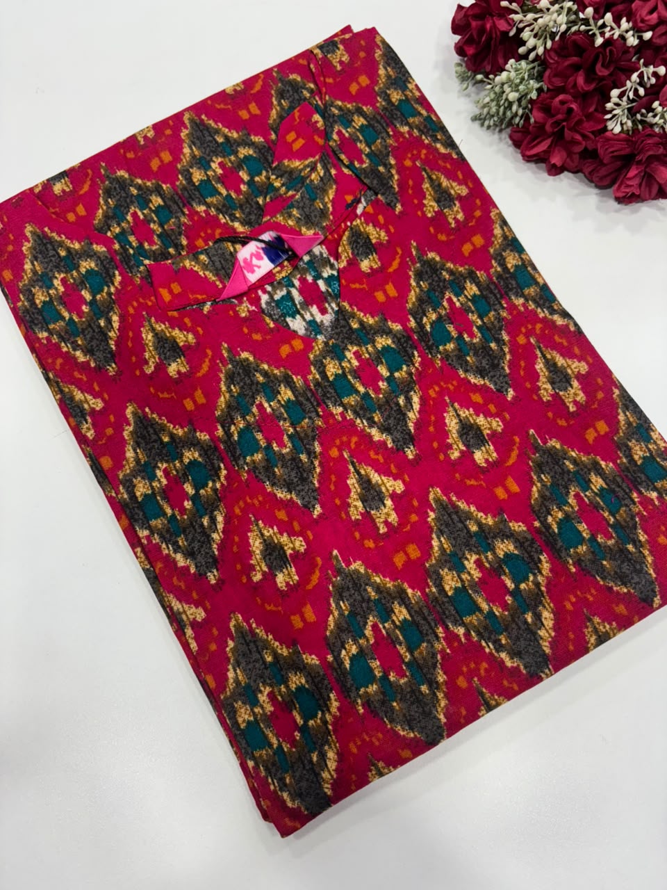 SS9529 Office Wear Cotton Kurti