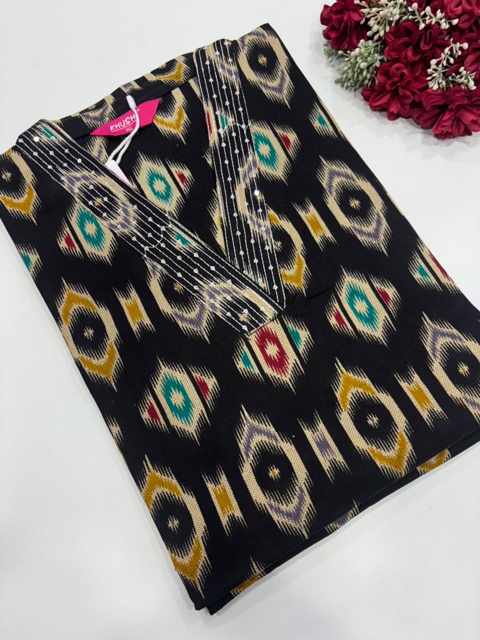 SS9527 Office Wear Cotton Kurti