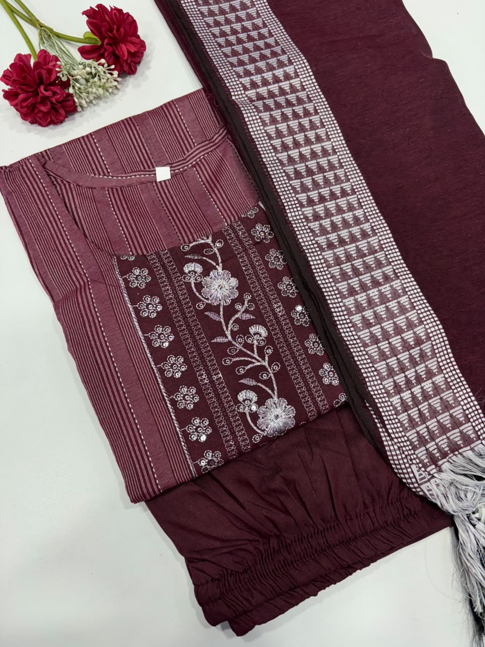 SS9569 Handloom Cotton Salwar Set